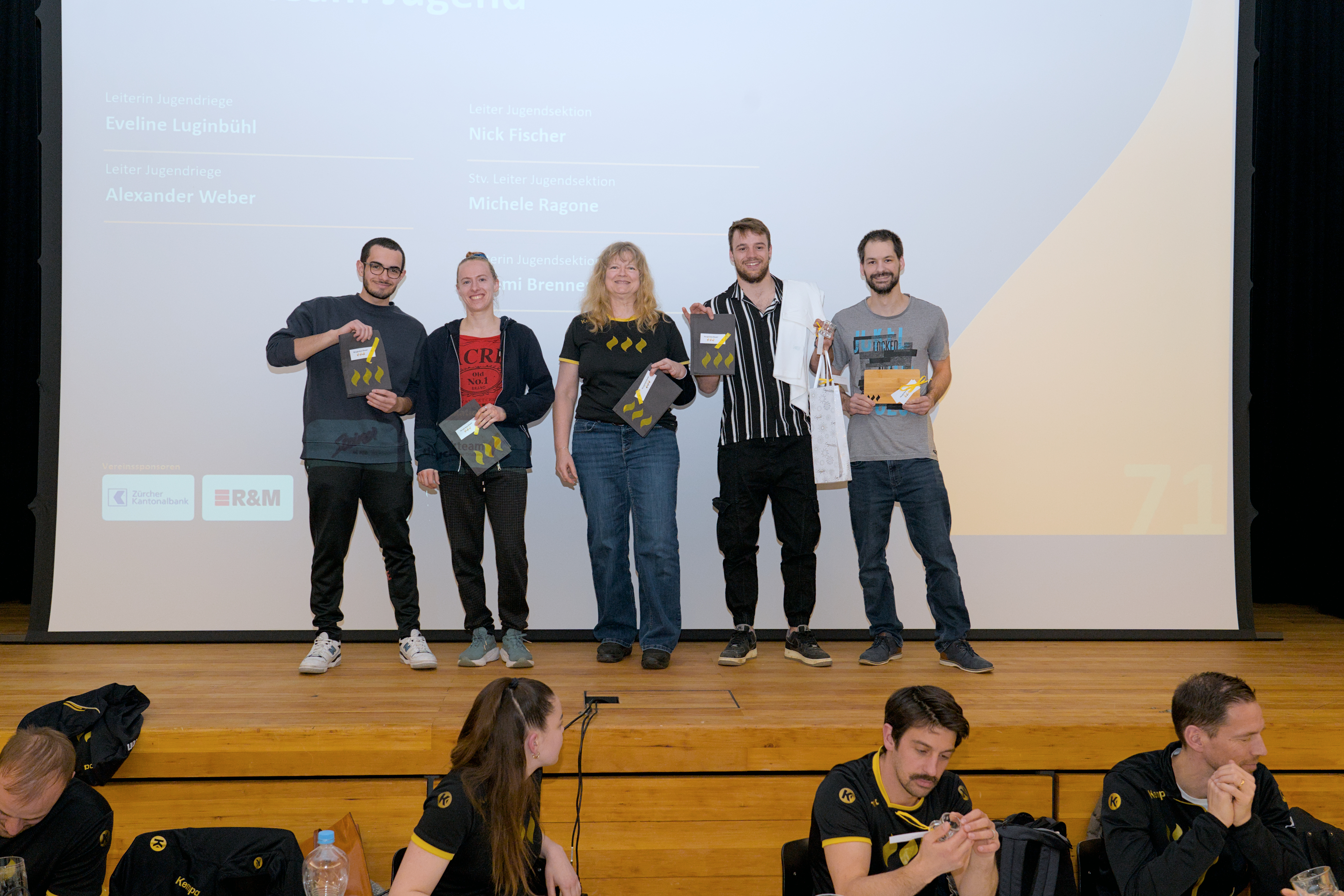 164. Generalversammlung STV Wetzikon 2025 Ehrungen Trainerteam Jugend