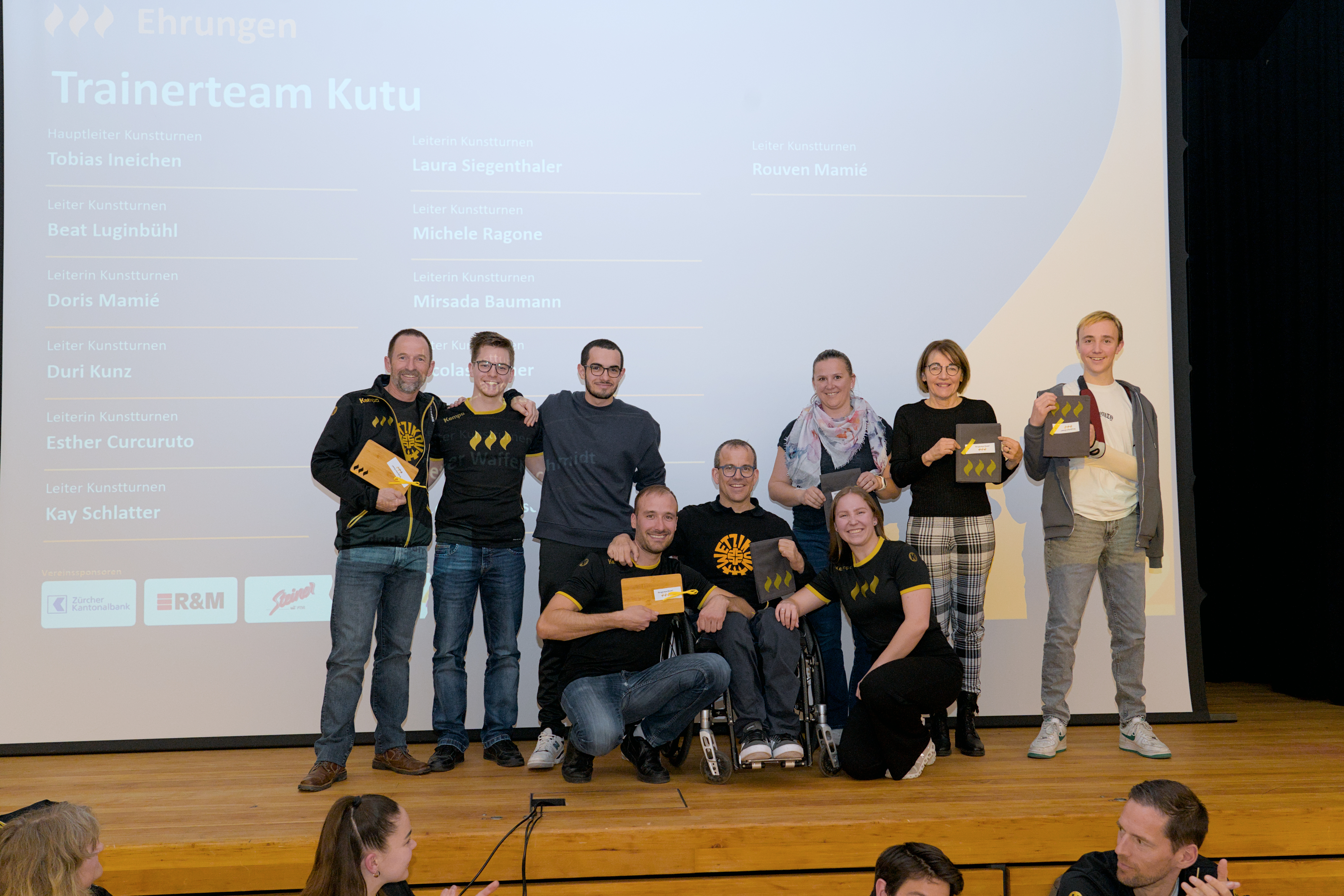 164. Generalversammlung STV Wetzikon 2025 Ehrungen Trainerteam Kutu